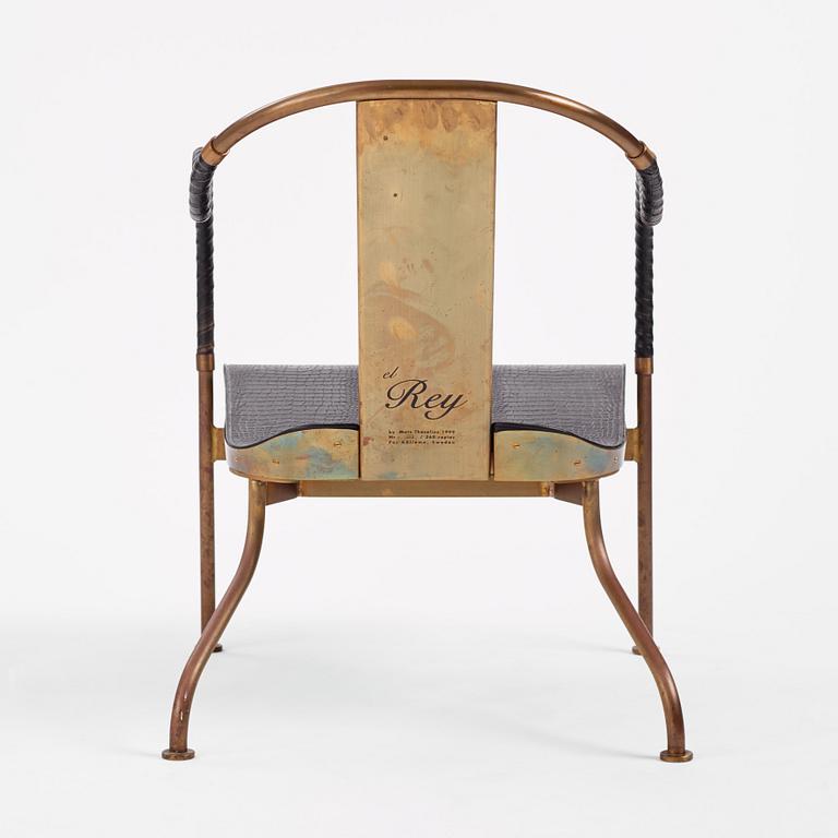 Mats Theselius, an "El Rey" armchair, ed. 303/360, Källemo, Värnamo post 1999.