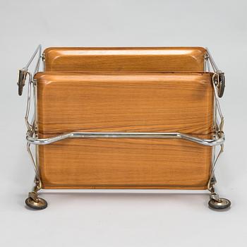 A mid-20th-century serving trolley.