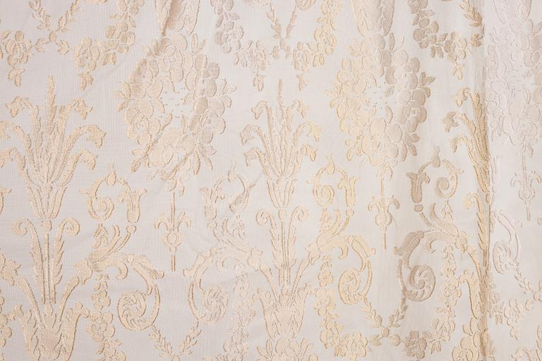 Skira gardiner, fyra stycken, bomull.