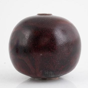 Stig Lindberg, a ceramic vase, Gustavsbergs Studio, Sweden, 1972.