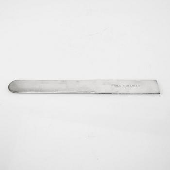 Wiwen Nilsson, letter opener silver Lund 1953.