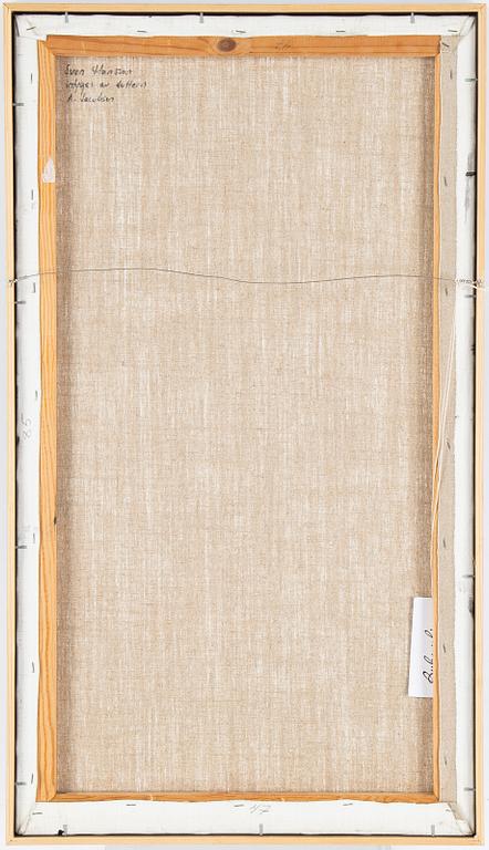 Sven Hansson, oil on canvas, certified verso.