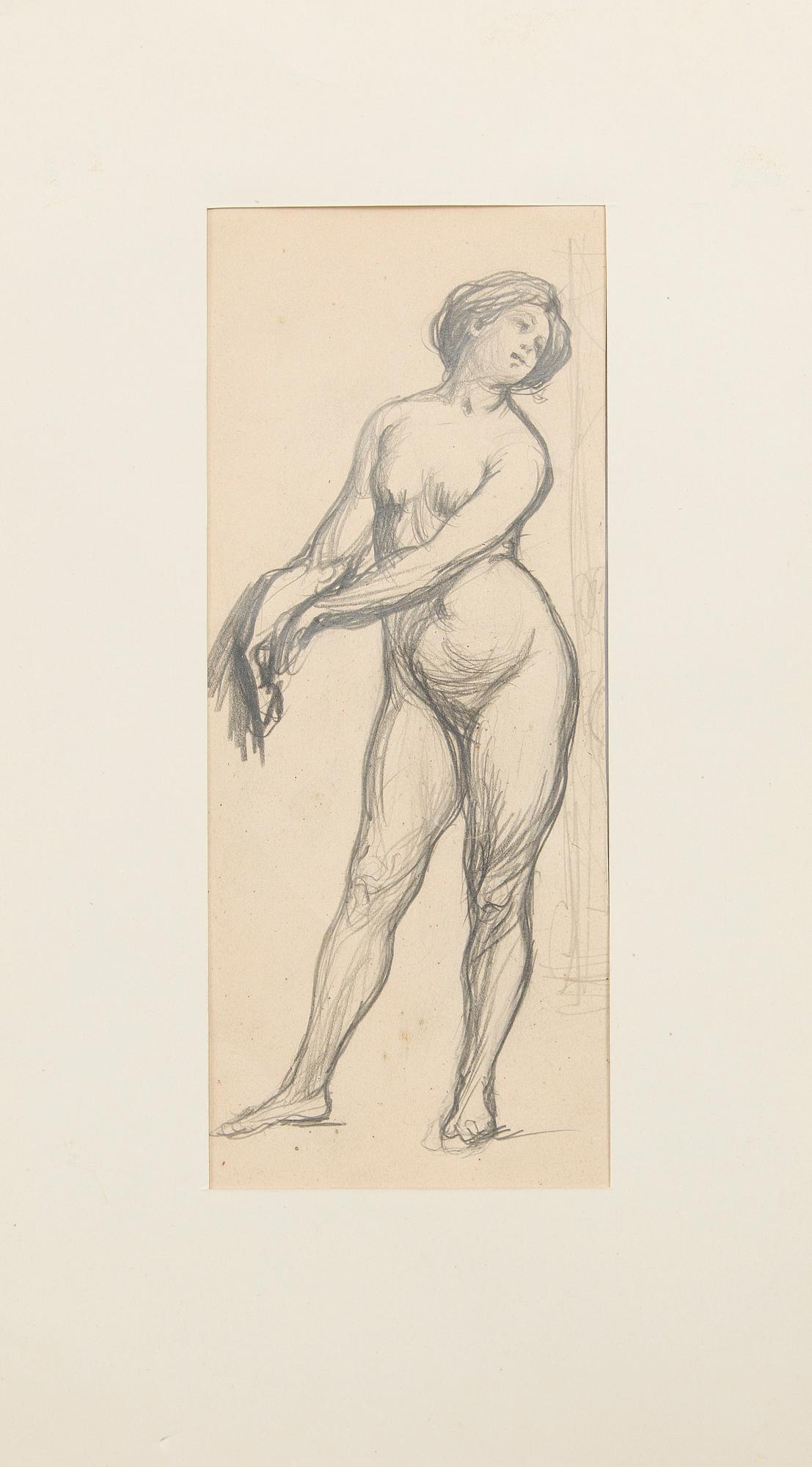 Janis Rozenthal, Nude study.