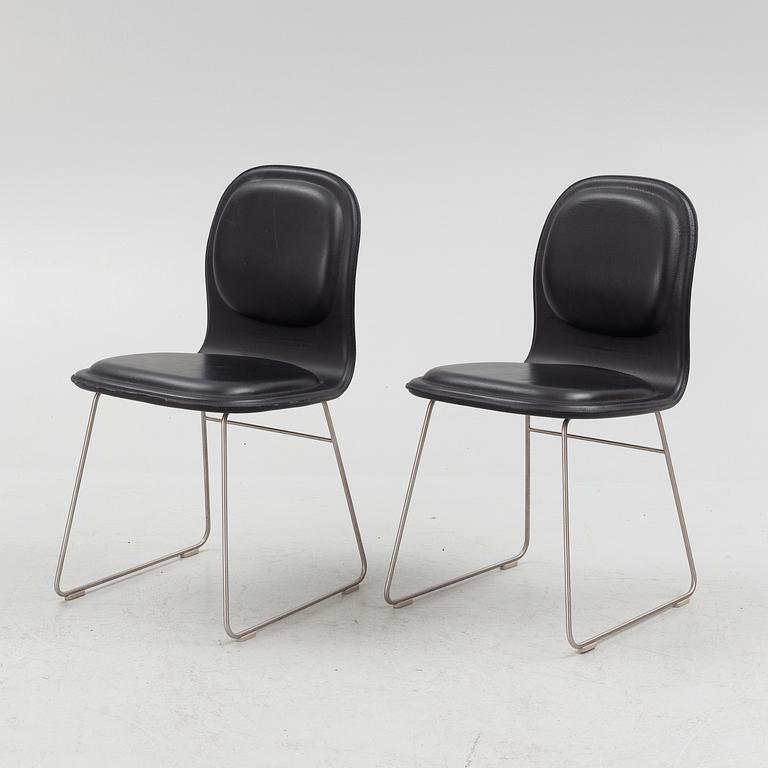 Jasper Morrison, stolar, 8 st, "Hi Pad", Cappellini, Italien.