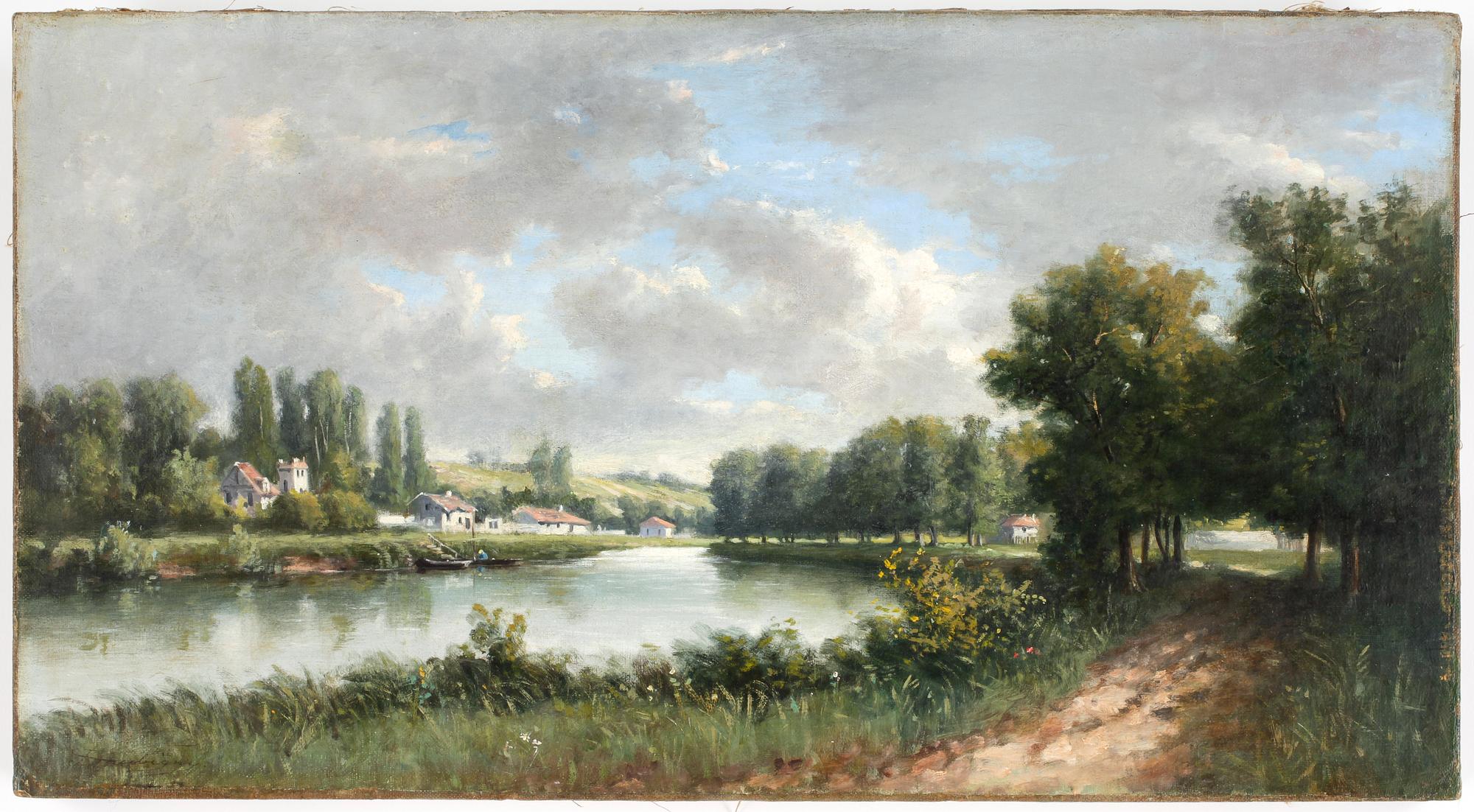 River landscape.