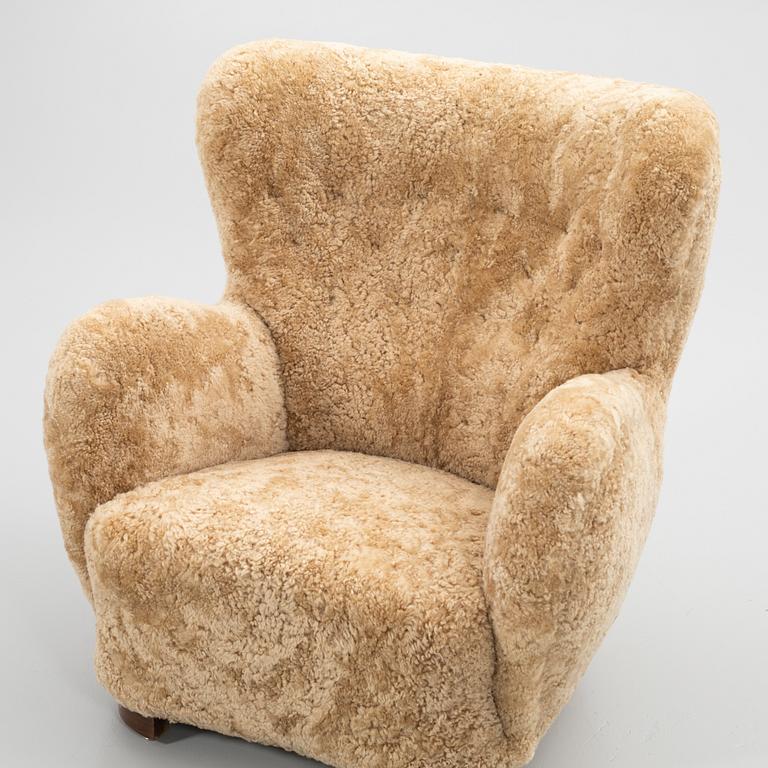 Armchair, Danish cabinetmaker, 1940s.