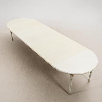 Dining group, 5 pcs, Gustavian style, K.A Roos, Helsingborg, later half of the 20th century.