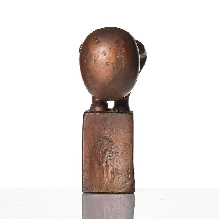 Lisa Larson, "Myran", a bronze sculpture, Scandia Present, ca 1978, ed. 758/999.