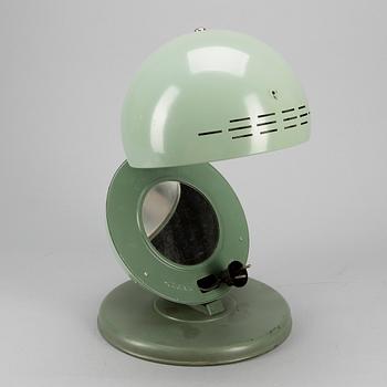 KVARTSLAMPA, plåt o bakelit, Bauhaus, 1930-tal.