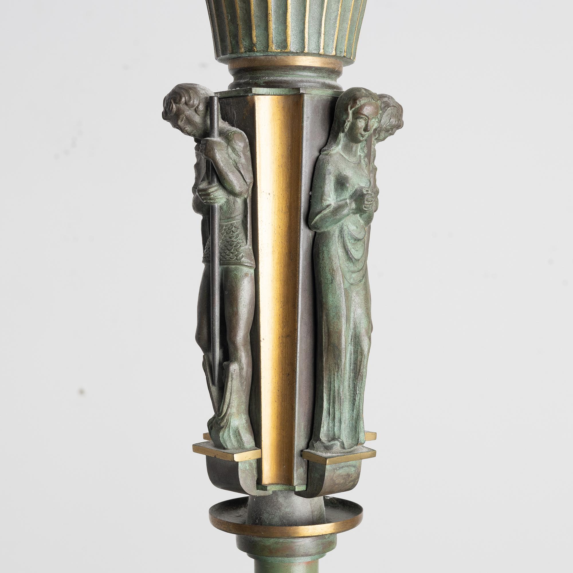 Einar Bäckströms Metallvarufabrik, ceiling lamp, 1930s/40s.