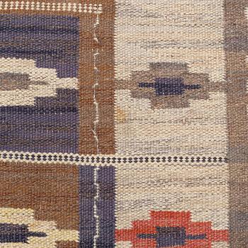 Märta Måås-Fjetterström, a carpet, "Ljusa mattan", flat weave, ca 300 x 205 cm, signed MMF.