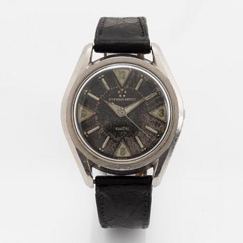 Eterna-Matic, Kontiki (Swiss),  armbandsur, 37 mm.