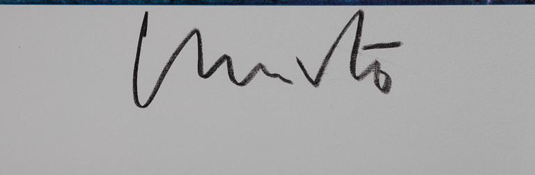 Christo & Jeanne-Claude, "Surrounded Islands" (Project for Biscayne Bay, Greater Miami, Florida).