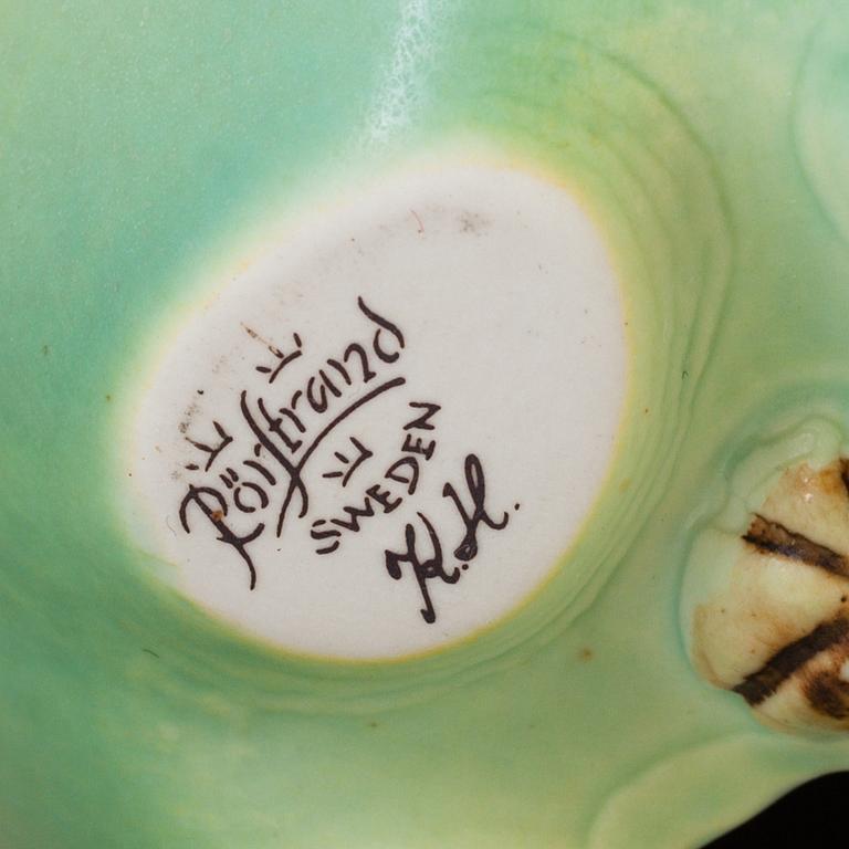 A stoneware sculpture by Kerstin Hörnlund, Rörstrand 1980´s.