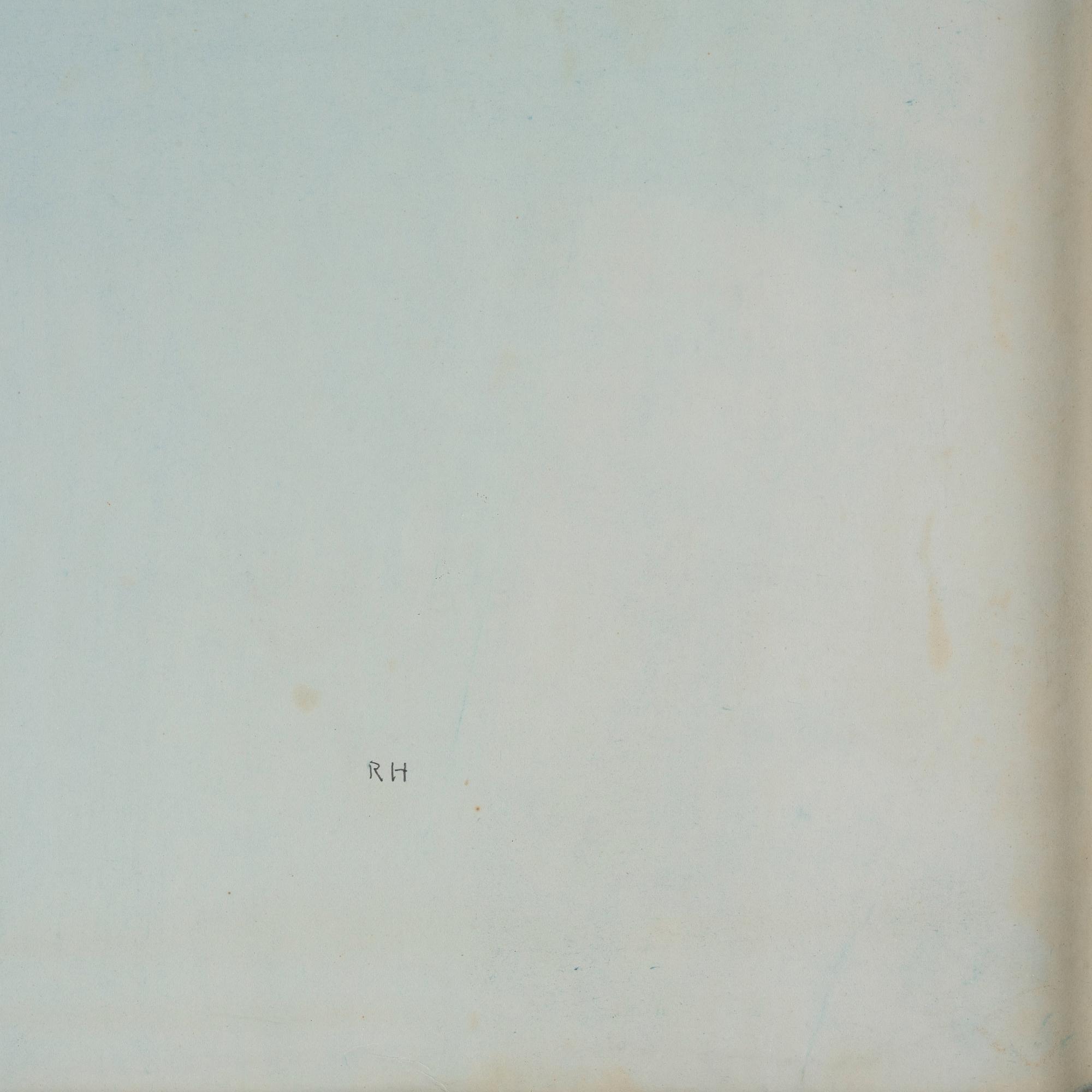 RUNE HAGBERG, mixed media on paper, signed.