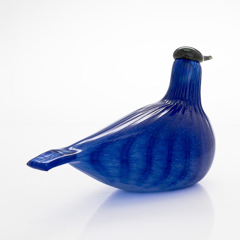 Oiva Toikka, a 'Scaup duck of Finland' glass bird, signed Suomen sotka Oiva Toikka Nuutajärvi 1992, numbered 631/1992.