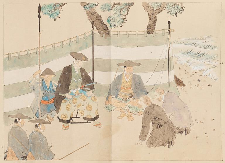 MAKIMONO, Japan, tidigt 1900-tal.