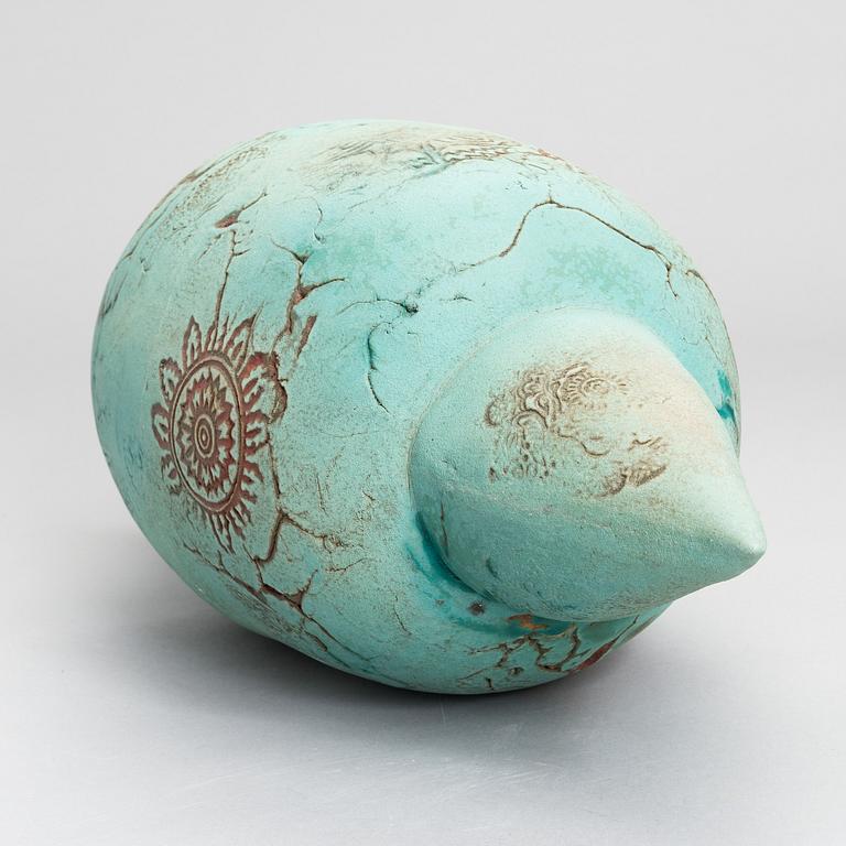 Anna Hackman, skulptur, "Random encounters", signerad A. Hackman 2000.