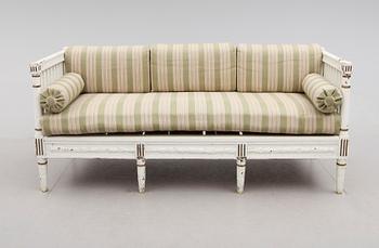 SOFFA, gustaviansk, 1700-talets slut.
