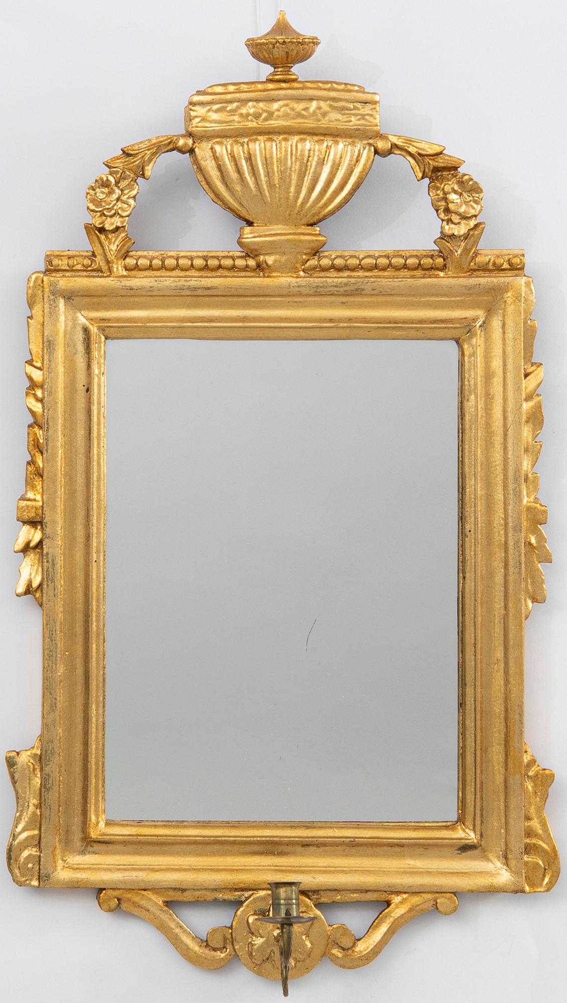 Spegellampett, empire, 1800-tal.
