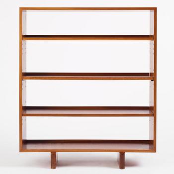 Josef Frank, a mahogany bookcase, Firma Svenskt Tenn, mid-20th century.