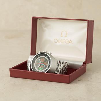 OMEGA, Flightmaster (T SWISS MADE T), chronograph, wristwatch, 43 x 53 mm,