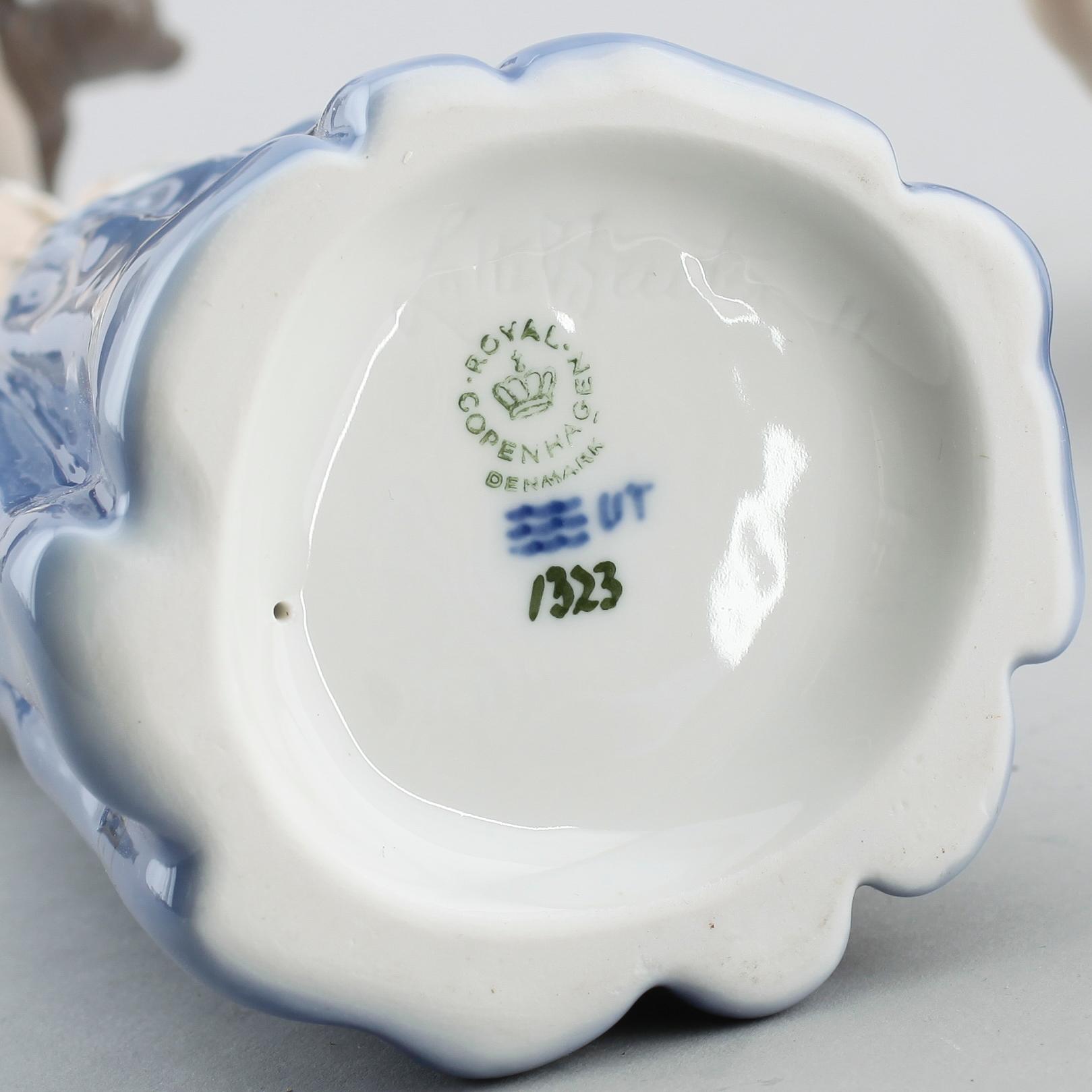 FIGURINER, 7 st, porslin, Royal Copenhagen och Bing & Gröndahl, Danmark.