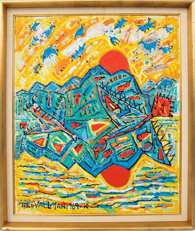 Uno Vallman, Composition.