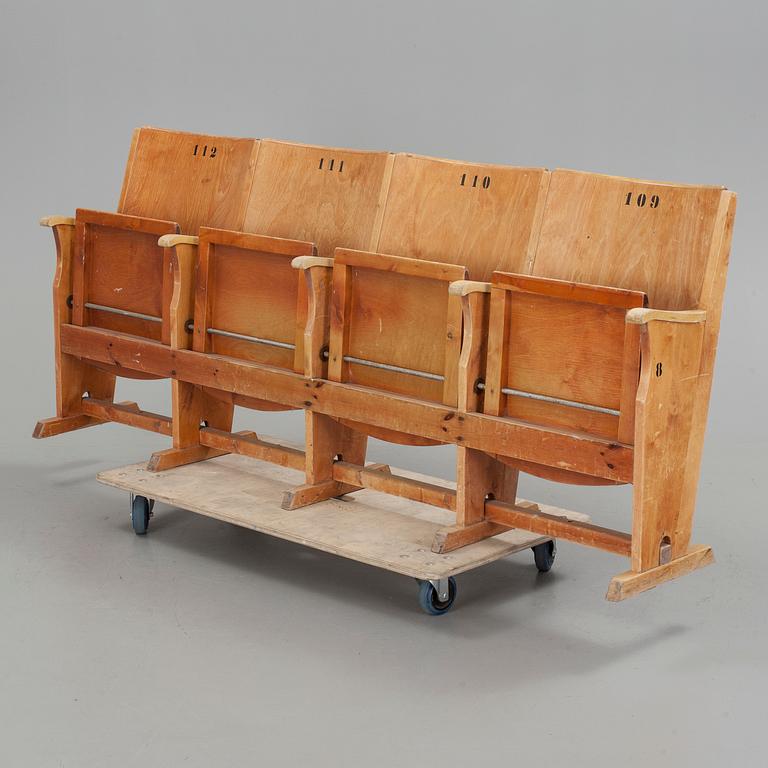 BIOGRAFBÄNK, omkring 1900-talets mitt.