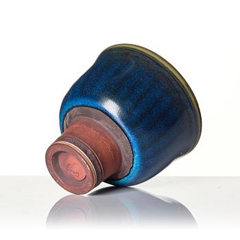 Wilhelm Kåge, Wilhelm Kåge, a Farsta stoneware vase, Gustavsberg Studio, signed and dated 6 March 1949.