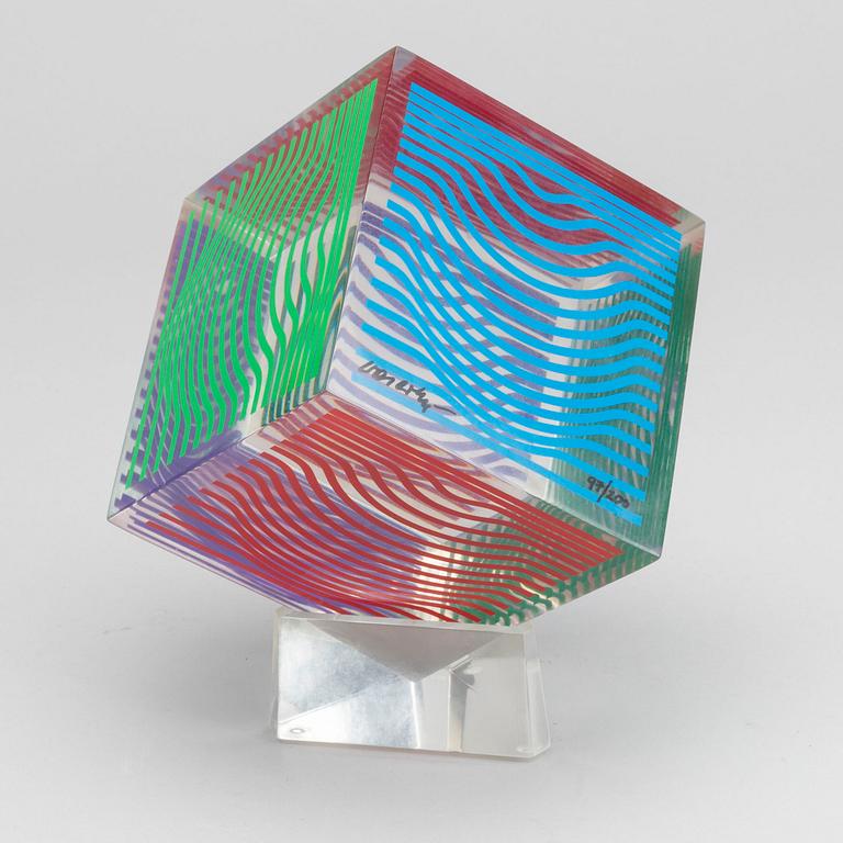 VICTOR VASARELY, sculpture signed and numbered 97/200.