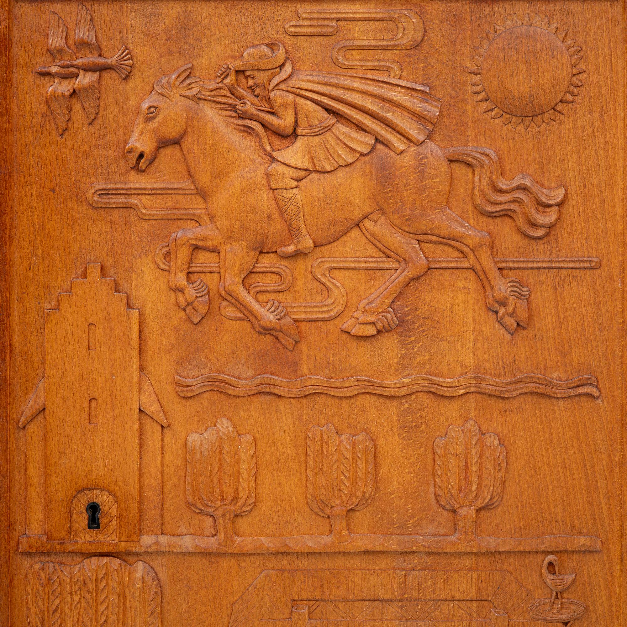 Ulla Fogelklou-Skogh, barskåp, Bodafors, 1900-talets första hälft.