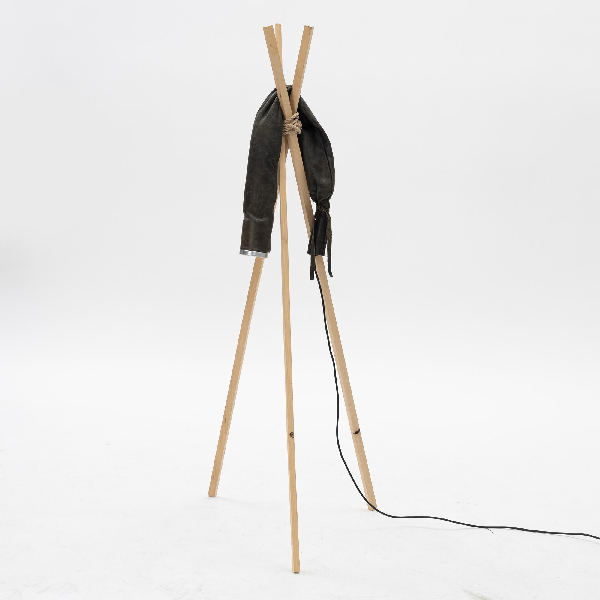 Jonas Bohlin, a 'Larv' floor lamp, Jonas Bohlin Design, the model designed in 1990.