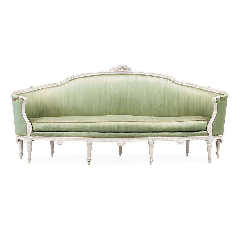 A Gustavian late 18th century sofa.