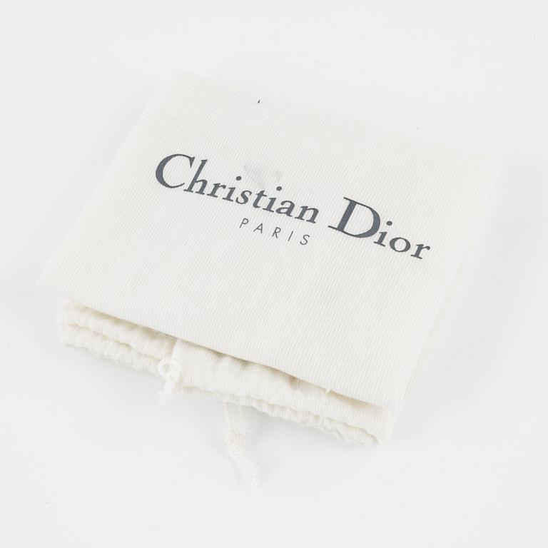 Christian Dior, a monogram canvas 'Saddle bag'.