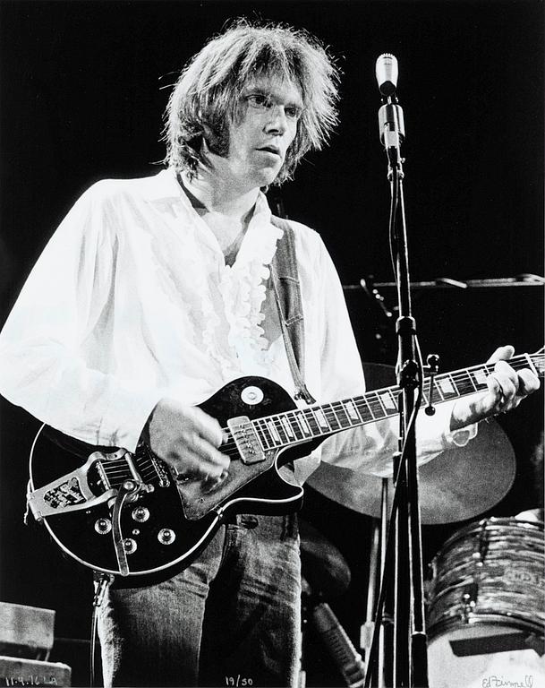 Edward Finnell, "Neil Young + Crazy Horze, Los Angeles Forum, November 4, 1976".