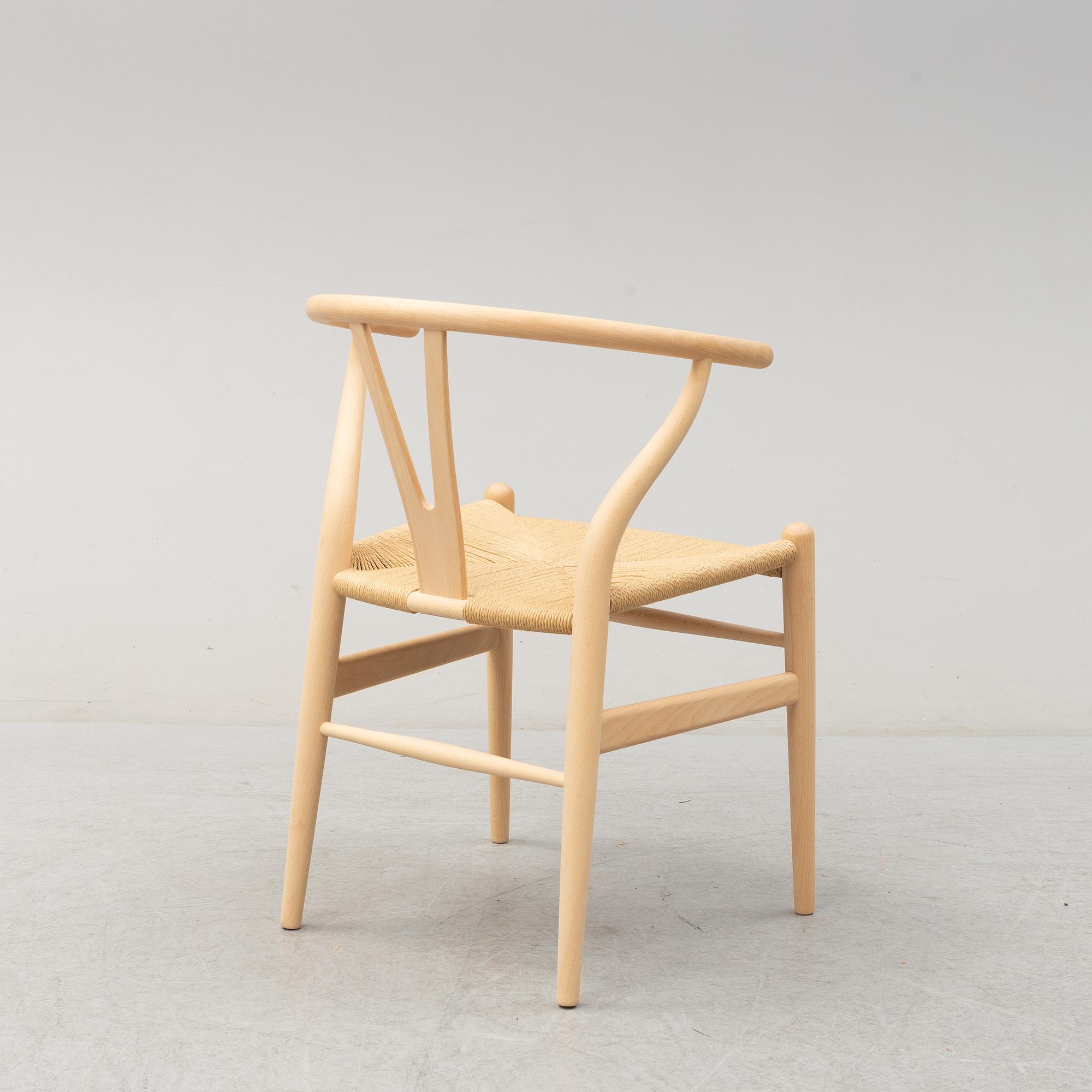 HANS J WEGNER, stol, "Y-stolen", Carl Hansen & Son, Danmark, 1900-talets andra hälft.