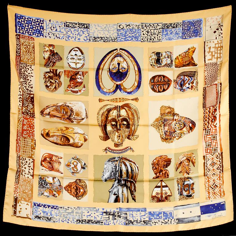 SCARF, "Persona", design Loïc Dubigeon, Hermès, Paris, 1900-talets fjärde kvartal.