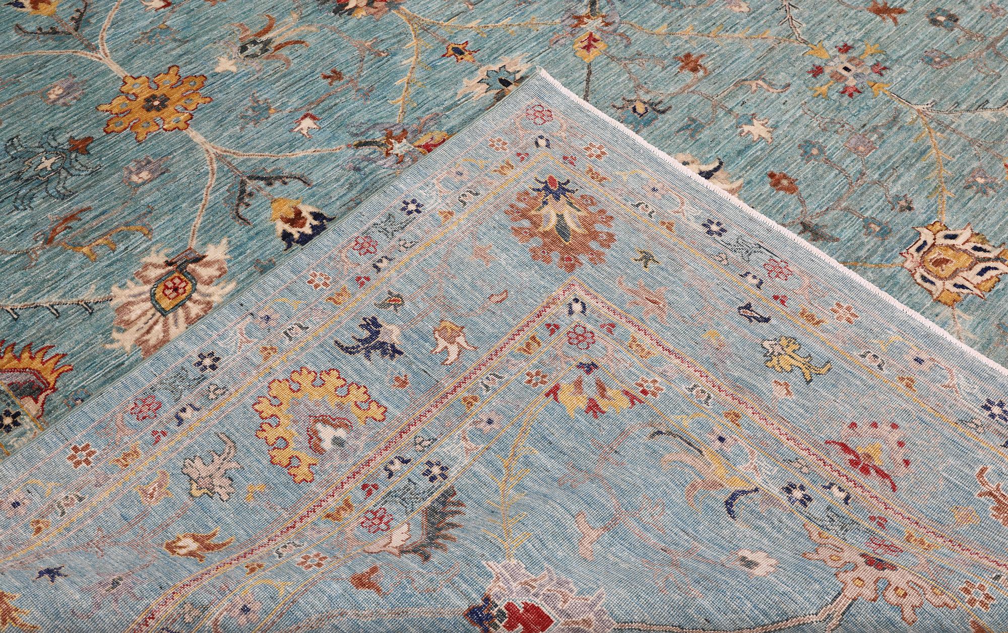 A carpet, Ziegler design, so-called Mamluk, approx. 367 x 274 cm.
