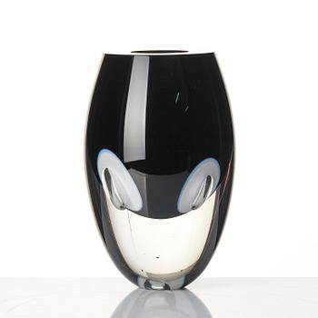 Timo Sarpaneva, a "Claritas" glass vase, Iittala, Finland, 1985.