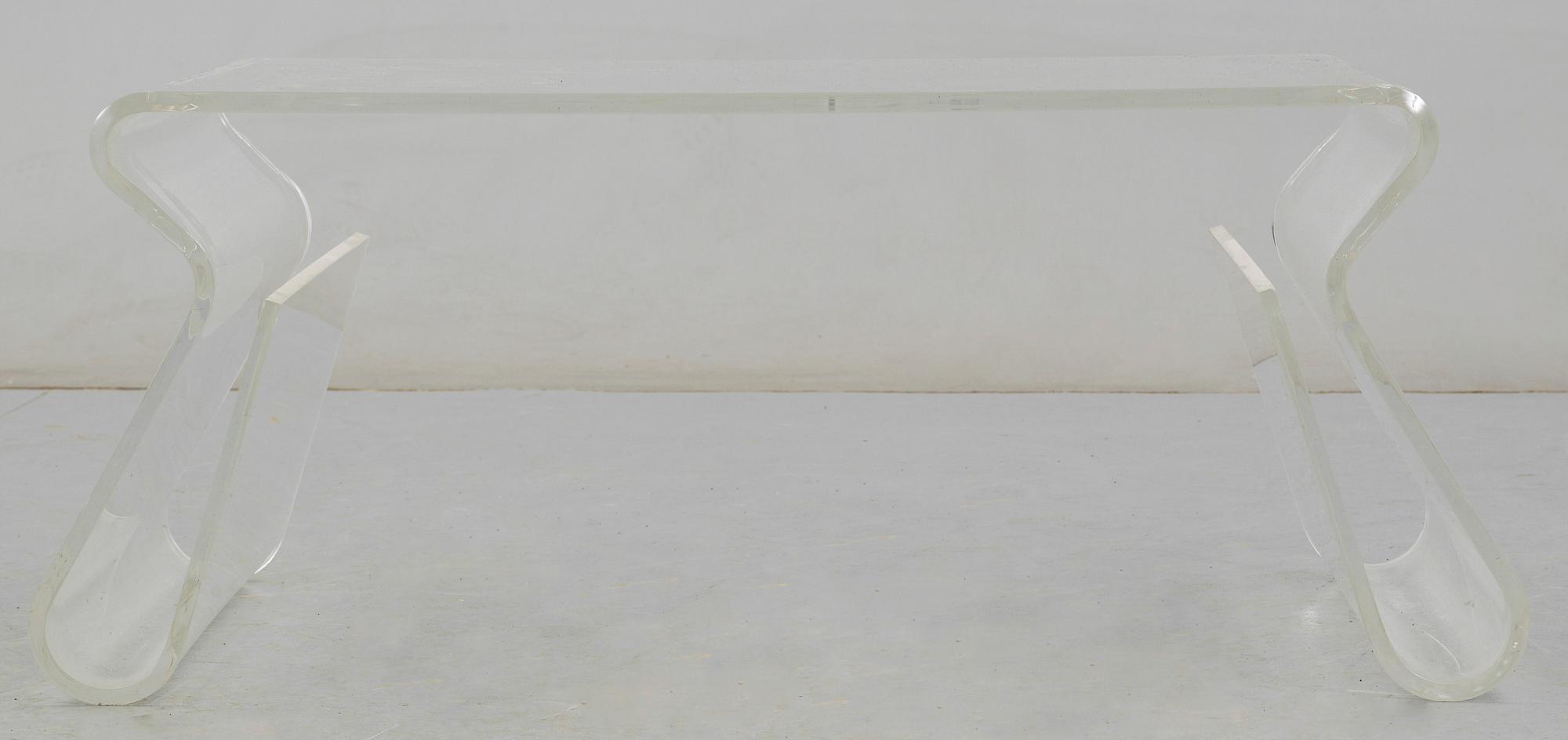 SOFFBORD, plexiglas, 1900/2000-tal.