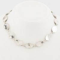 Georg Jensen, Necklace model no. 171, sterling silver, Denmark.