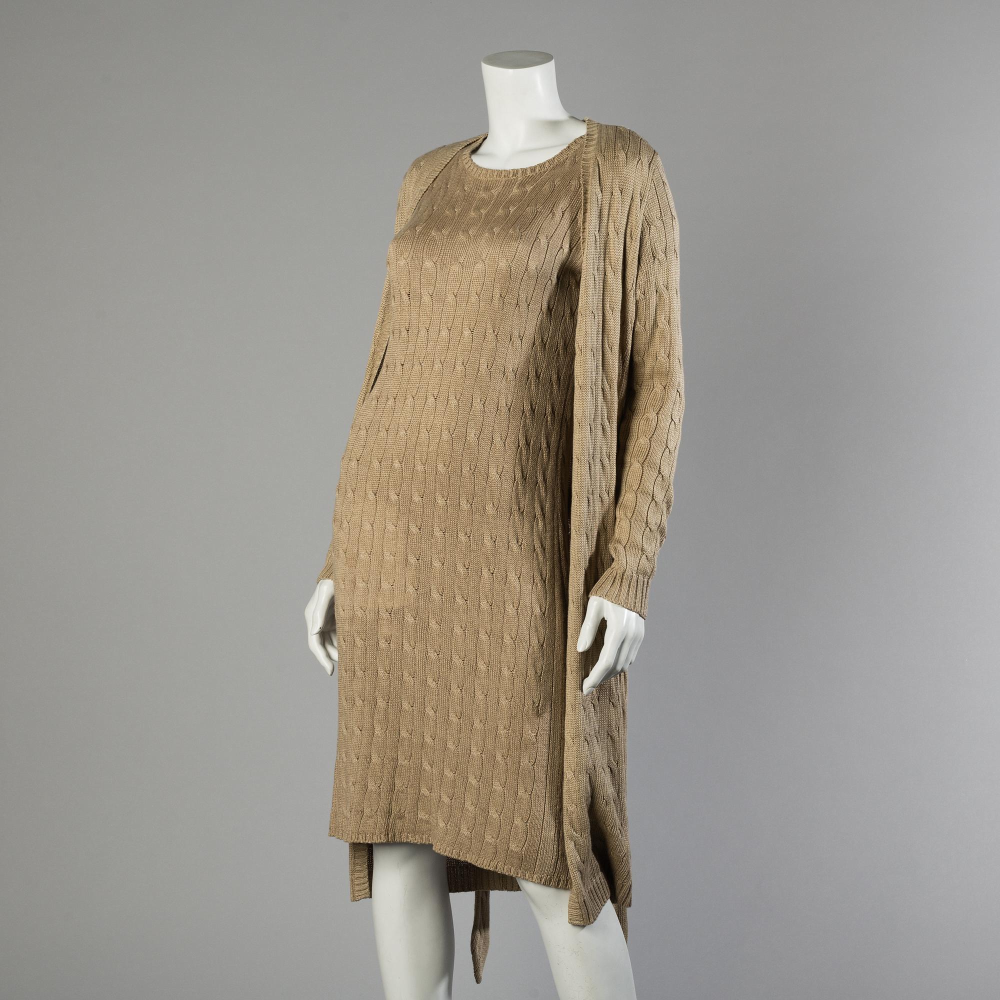A dress twin-set, Ralph Lauren size M.