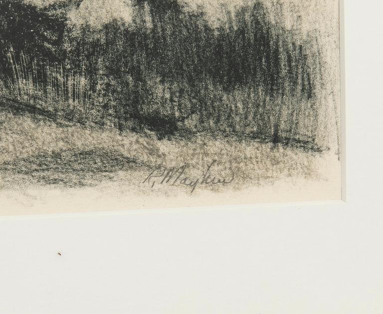 Richard Mayhew, Untitled.