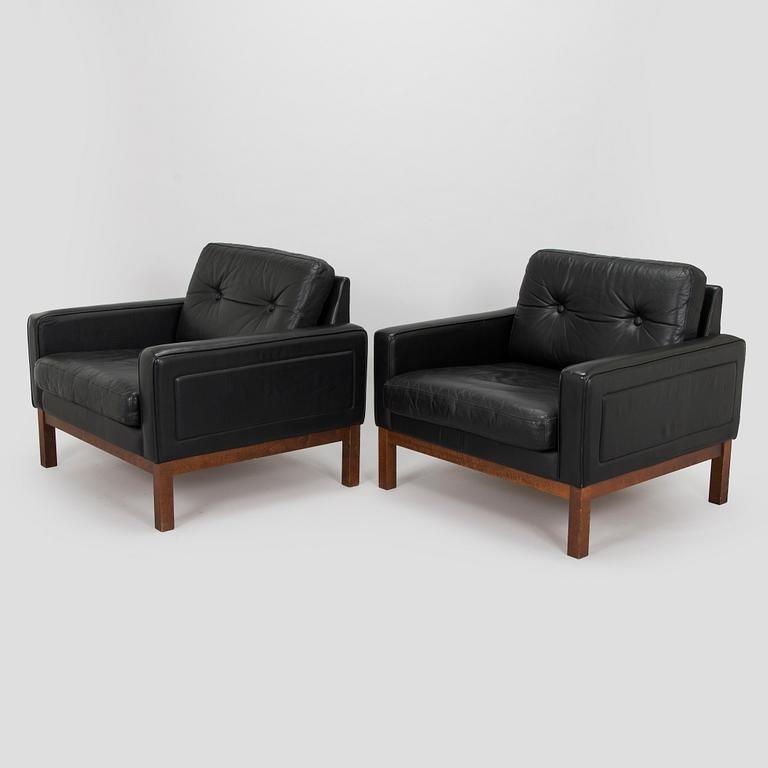 Jussi Peippo, armchairs, a pair of "Hidalgo" Asko 1960s.