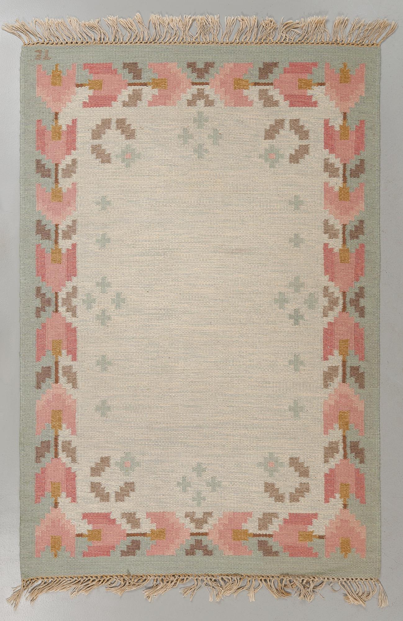 MATTA, rölakan, signerad TE, 1900-talets andra hälft, 200 x 135 cm.