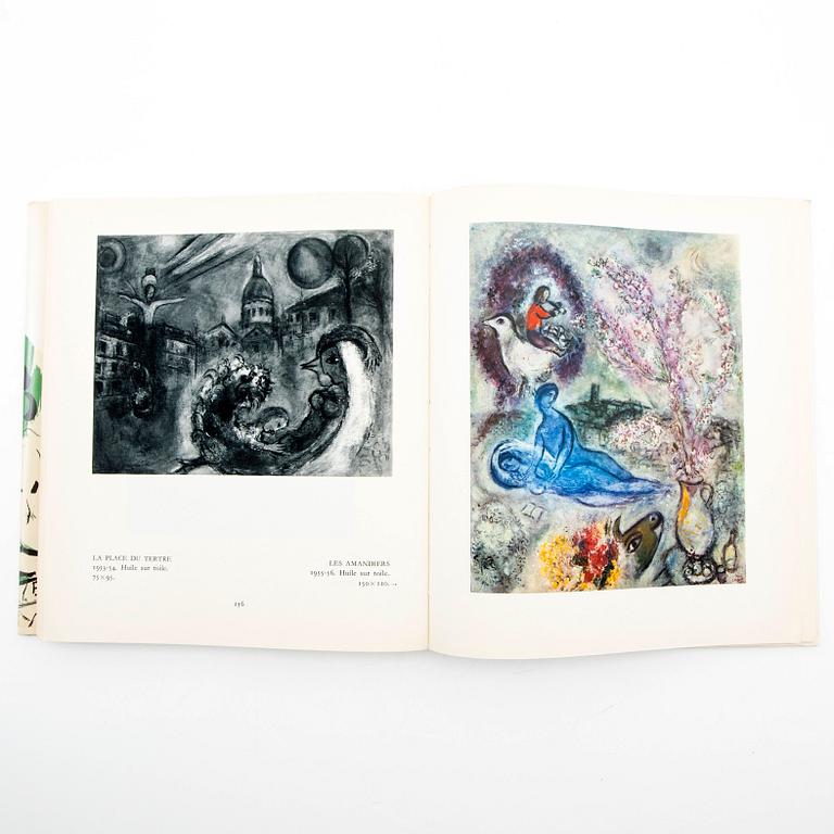 Marc Chagall, Book Jaques Lassaigne, Maeght Éditeur, Paris, 1957, with 15 lithographs.