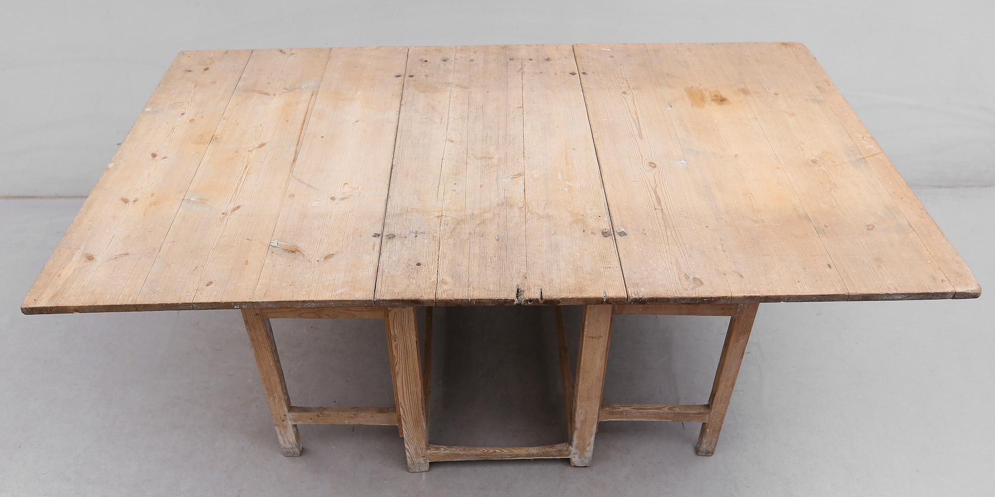 SLAGBORD, allmoge, 1800-talets första hälft.