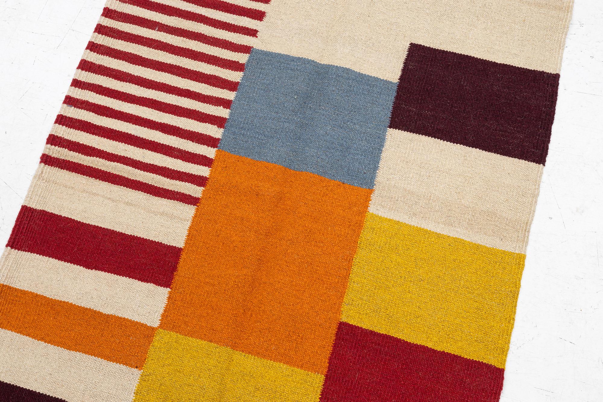 A Kilim runner, c. 297 x 85 cm.