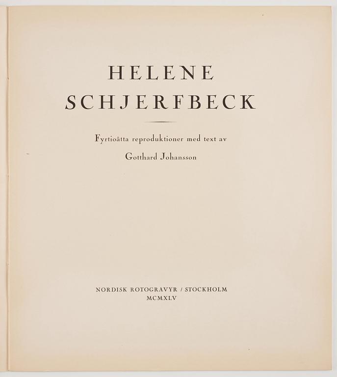 Helene Schjerfbeck Efter, "Helene Schjerfbeck".